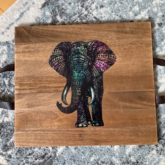 🔥🔥Host Pick🔥🔥Decorative wood tray - Picture 3 of 5